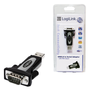 ADAPTOR USB2.0 la Serial RS-232 , LOGILINK AU0034
